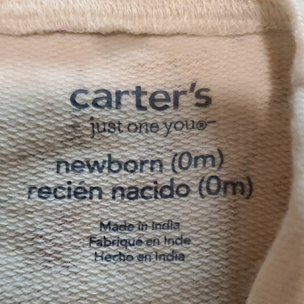 Carter's Floral Print Sweatshirt - White, Pink, Yellow, Green